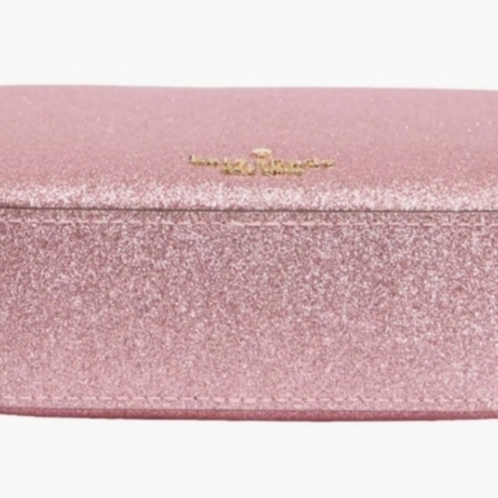 Kate Spade Glimmer Pink Mitten Oval Camera Crossbody Bag - Picture 15 of 16